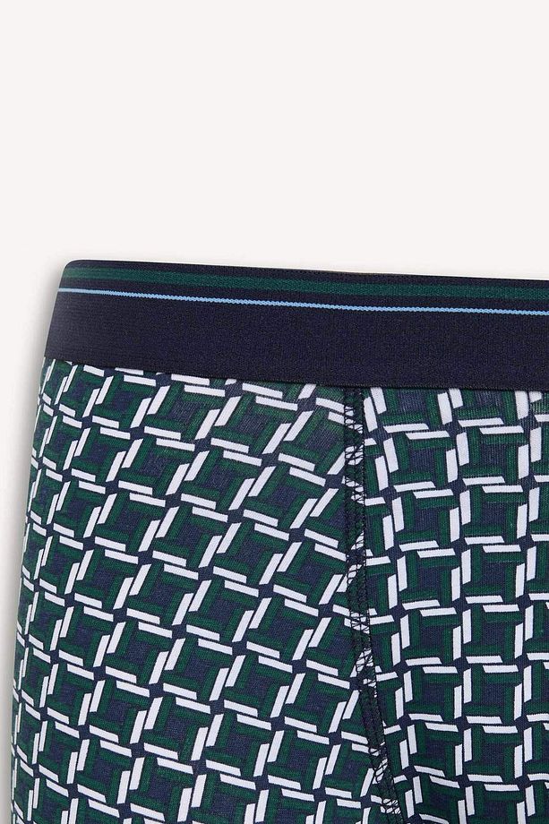 Regular Fit Baskılı 3'lü Boxer D9879ax25sp - 4
