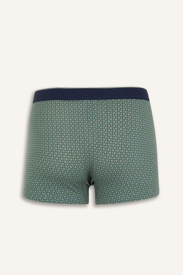 Regular Fit Kareli 3'lü Boxer D9878ax25sp - 3