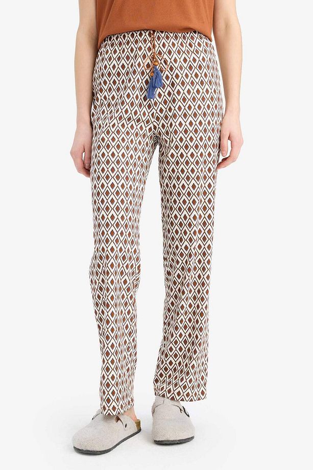 Pijama Takımı Kısa Kollu Pijama Üstü Esnek Belli Pijama Altı-fall In Love E0276ax25sp - 4