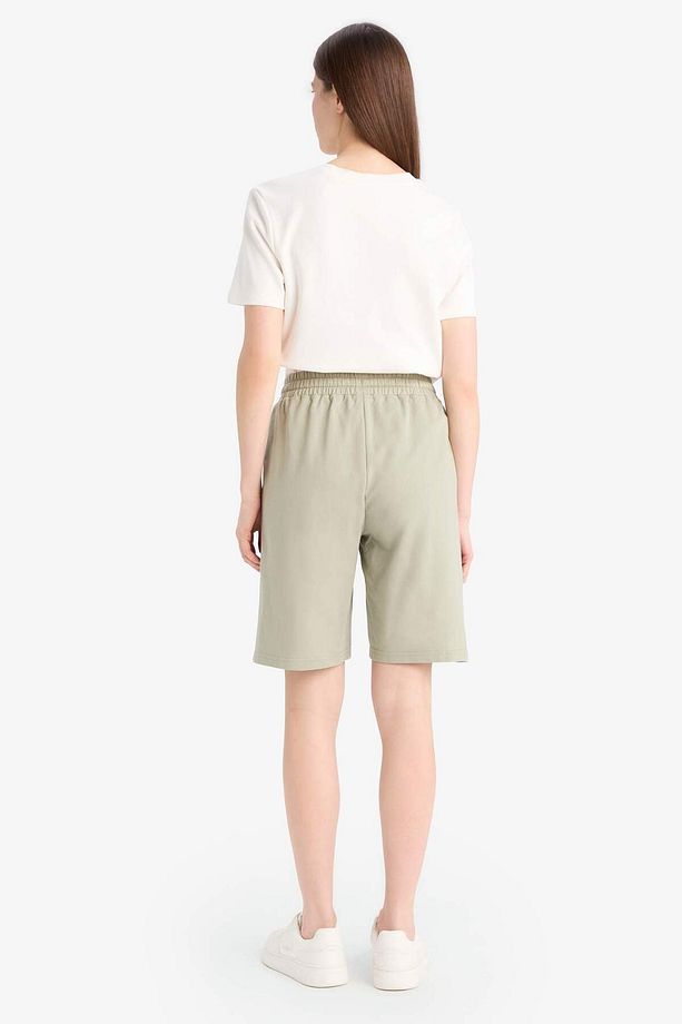 Regular Fit Normal Bel Düz Paça Bermuda Şort N7439AZ25HS - 6