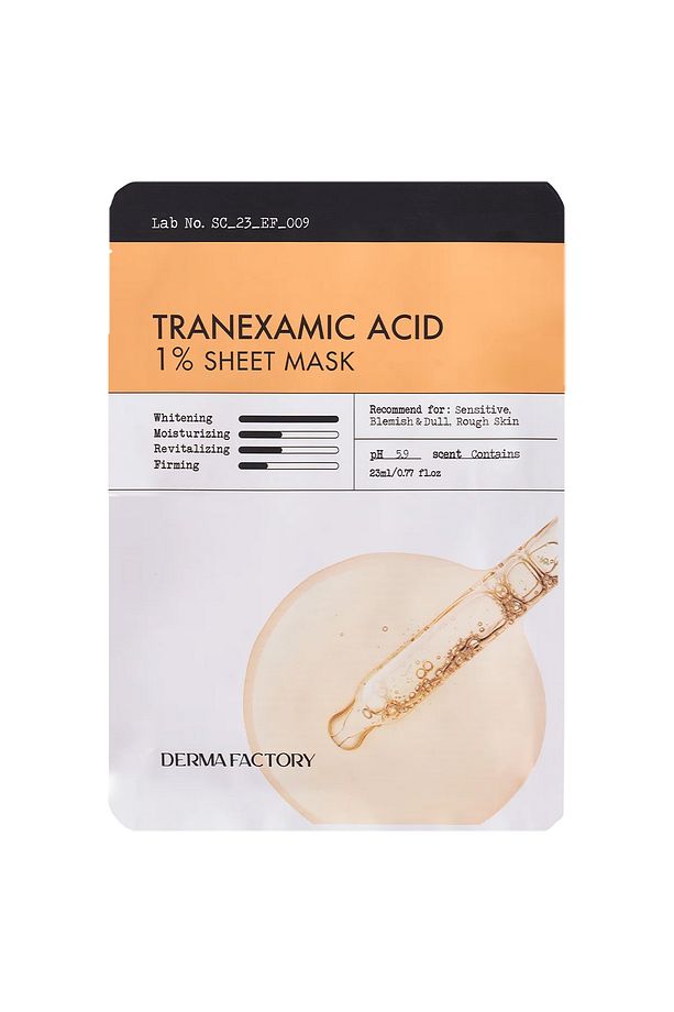 Tranexamic Acid, Glutatyon Kağıt Maske Sheet Mask - 1