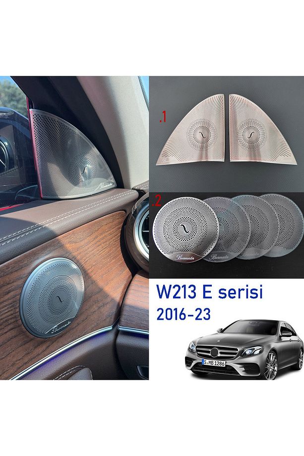 W213 Burmester Kapak Seti - E Serisi Burmester Ses Sistem Kapak - 1