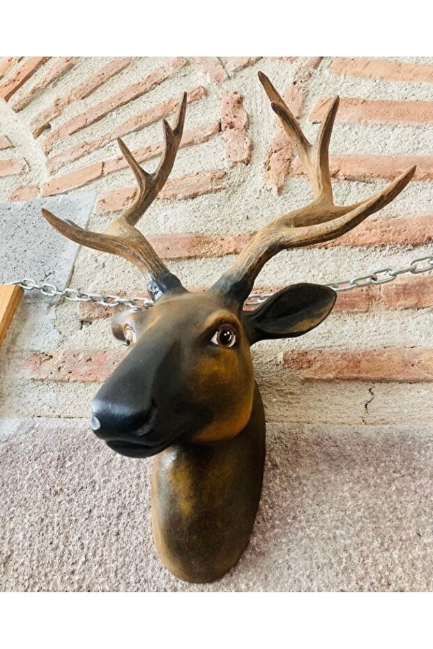 Geyik Duvar Büst Biblo - 5