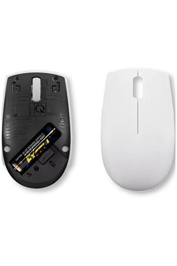 Mouse compact wireless 300 gri - 6