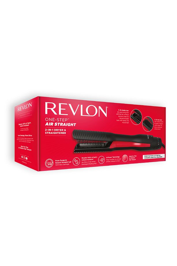 One Step Air Straight Saç Kurutma Makinesi ve Düzleştirici RVDR5330E - 8