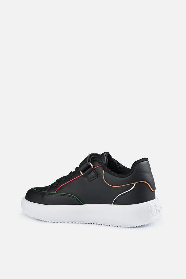 Latte Basic Unisex Çocuk Siyah Sneaker - 3