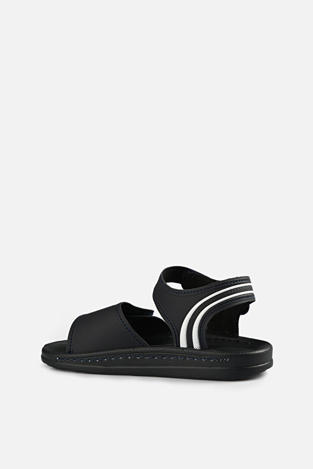 Dory Basic Men's Preschool Navy Blue Sandals - 3