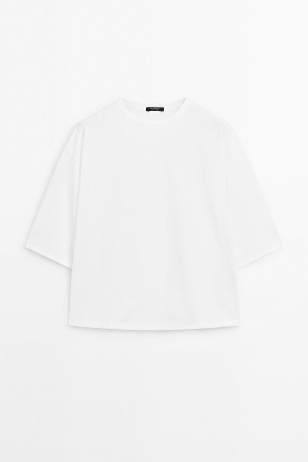 Oversize ağır t-shirt - 5