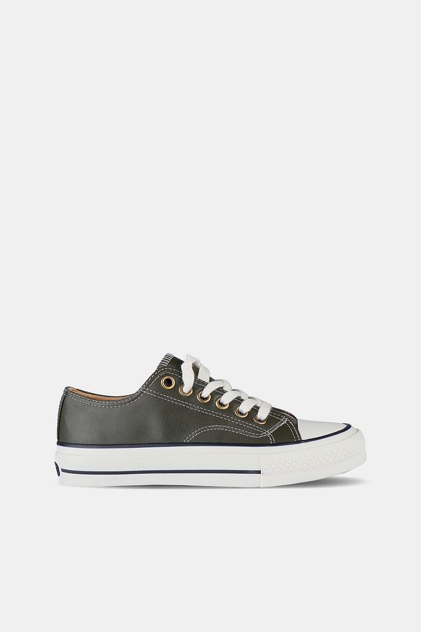 Navar Basic Unisex Genç Haki Sneaker - 1