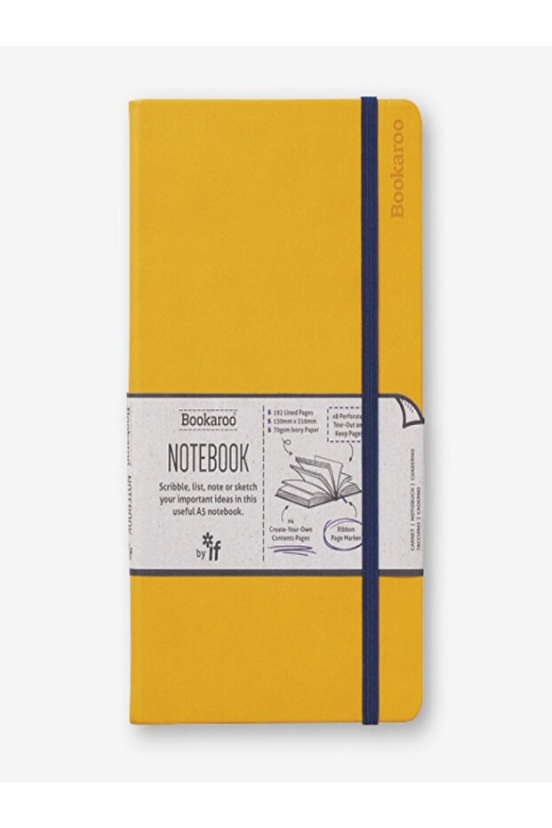 دفتر ملاحظات Bookaroo (A5) - أصفر
