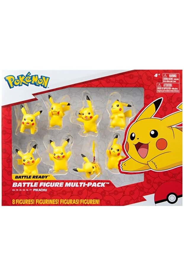 Pokemon Pikachu Party Pack Figures PKW2604