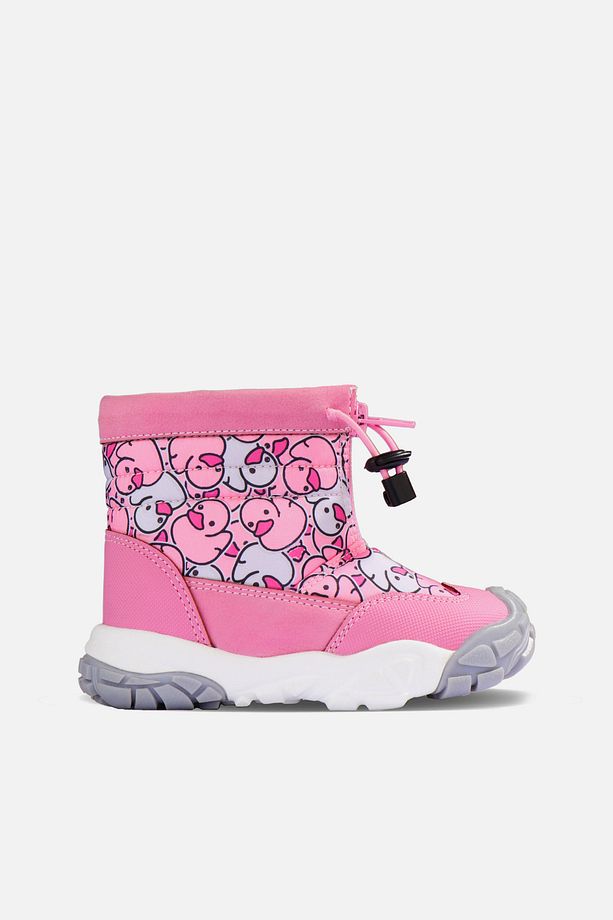 Melon Kürklü Kız Okul Öncesi Pembe Bot - 1
