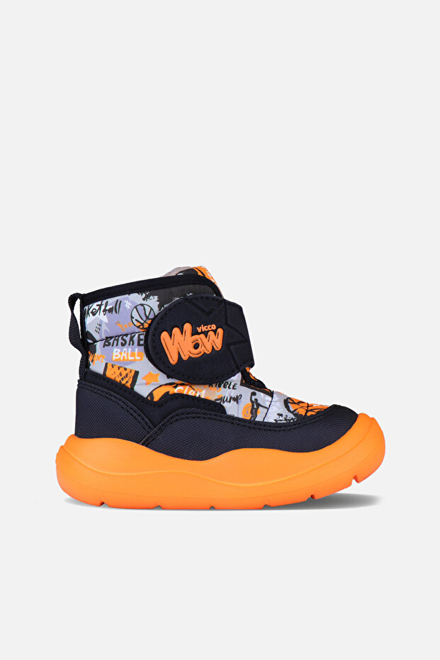 Santo Lightweight Men's Preschool Black/Orange Boots