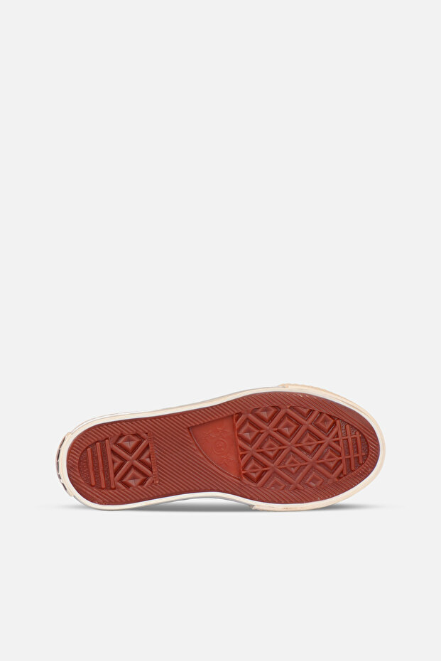 Star Basic Unisex Genç Kırmızı Sneaker - 4