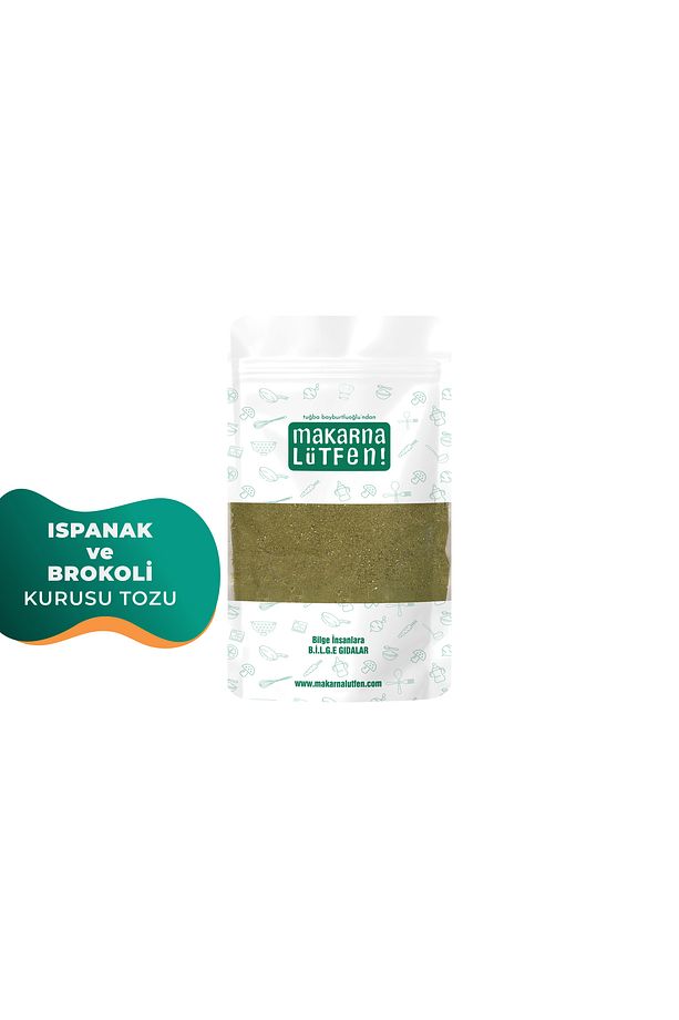 Ispanak Ve Brokoli Kurusu Tozu (90 GRAM) - 2