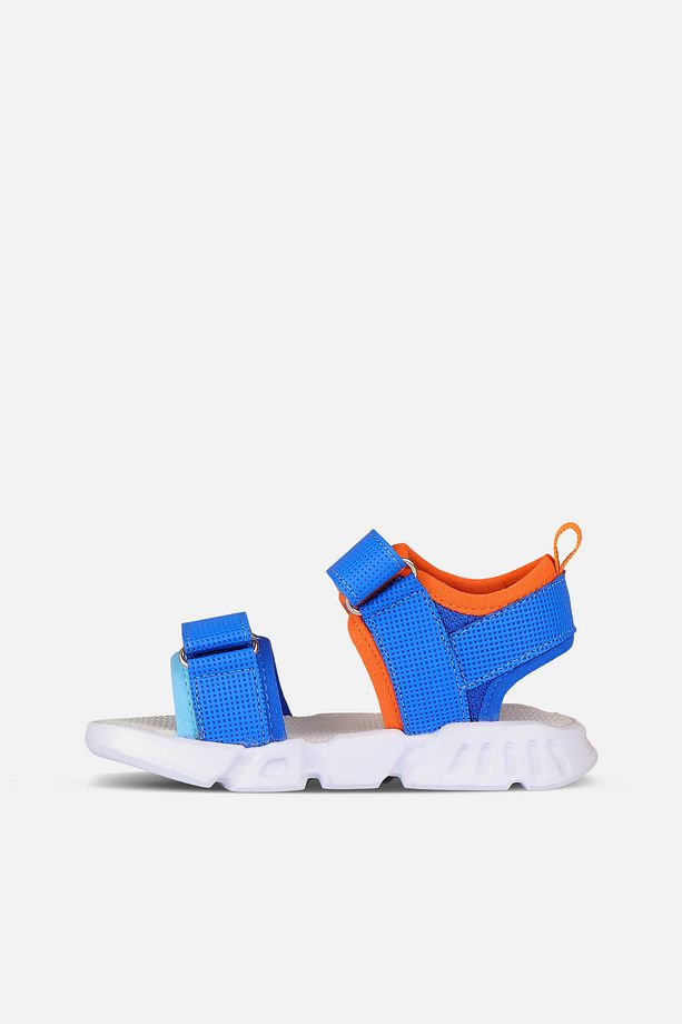 Jax Hafif Erkek Bebek Saks Mavi Sandalet - 5