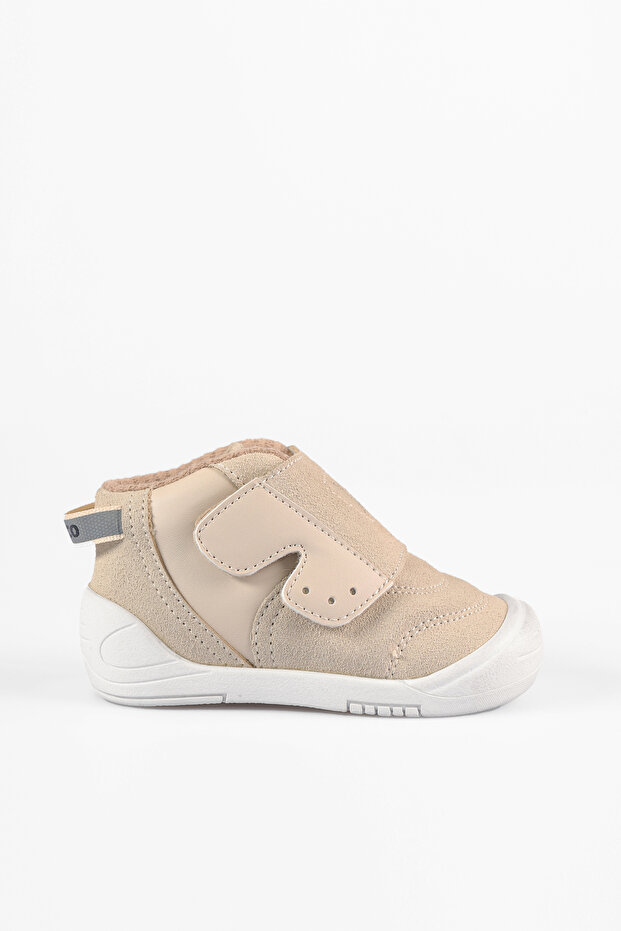Ago Basic Unisex Bebek Bej Bot - 1
