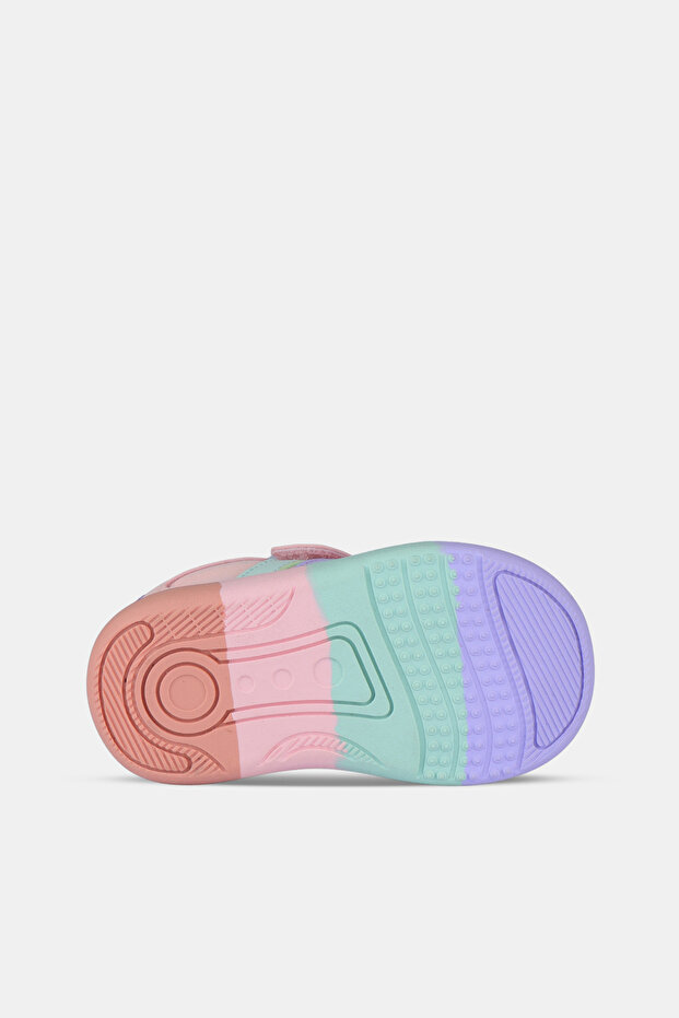 Heika Basic Girls First Step Powder Sneaker - 4