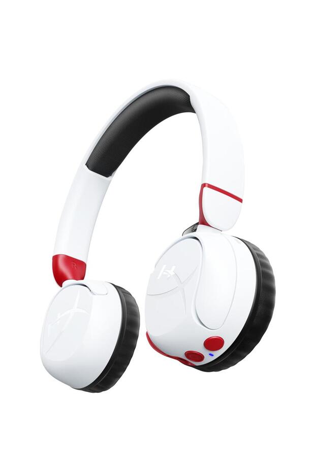 HyperX Cloud Mini Wireless Gaming Headset, Bluetooth, On-Ear, Stereo, Mic, White - 3