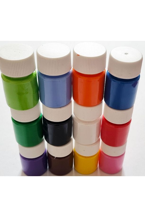 12'li Akrilik Boya Nova Color 17ml Şişe - 4