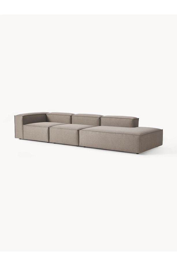 Most Mollis Pro 3 Modül Sağ Kanepe 10 Kahverengi Keten Yumuşak Sünger(EVİNİZE TESLİM) - 3