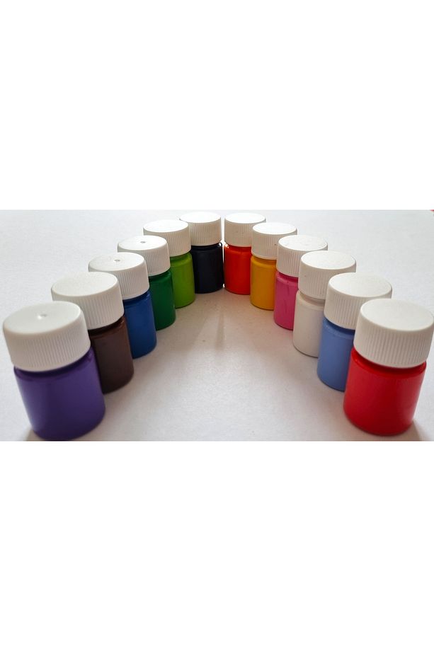 12'li Akrilik Boya Nova Color 17ml Şişe - 6