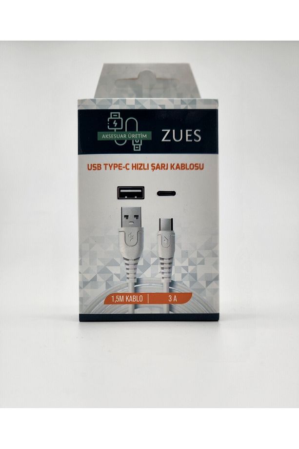 Usb Type-c Hızlı Sarj Kablosu 1,5m(3A)yerli Üretim - 4