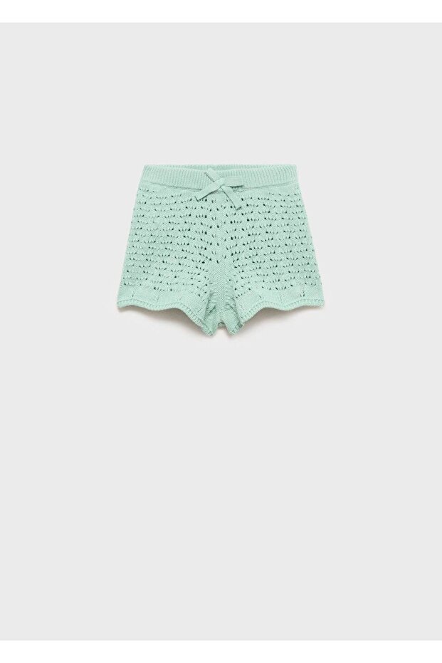 Kroşe triko şort - 3
