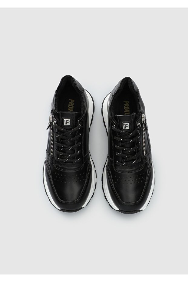 Siyah Kadın Sneaker - 5