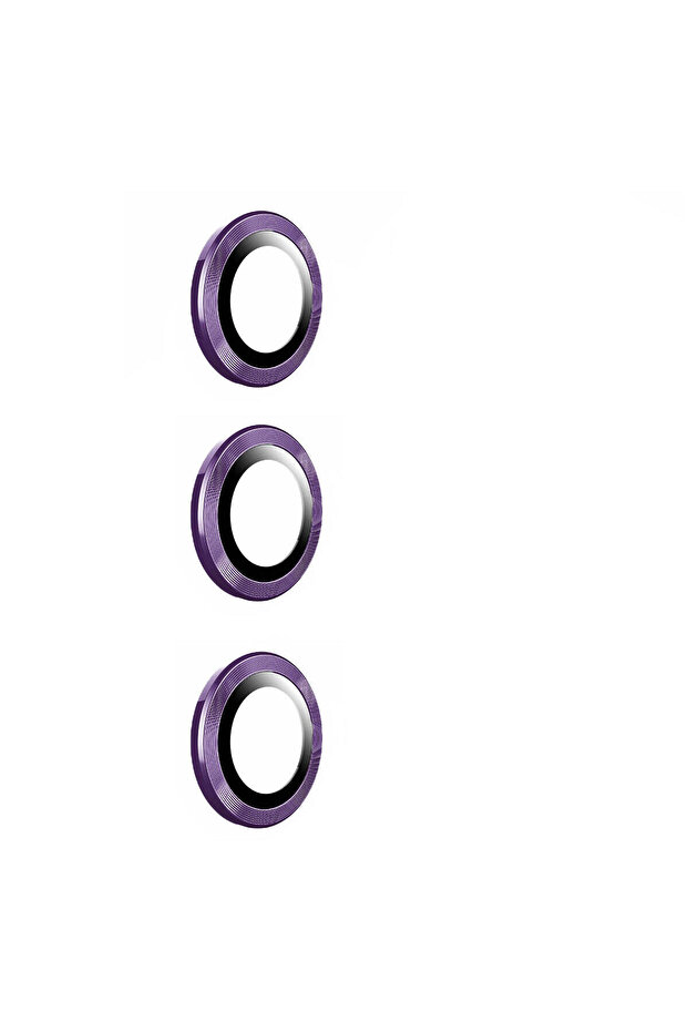 Galaxy S24 Compatible Vrdr Camera Protective Glass Film-Deep Purple