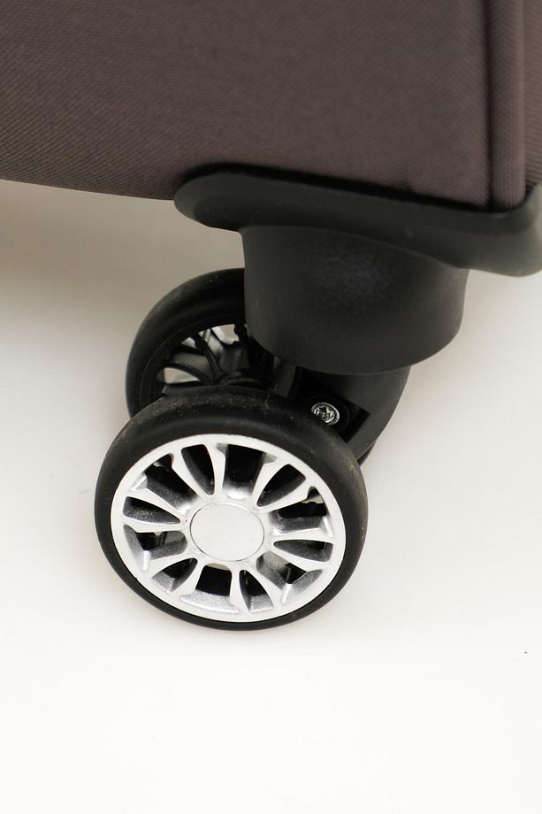 Gri Unisex 3'Lü Valiz Seti Fsl0012-2025 4 Tekerlekli - 6