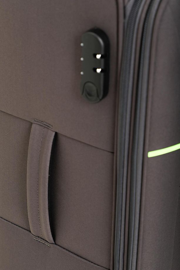 Gri Unisex 3'Lü Valiz Seti Fsl0012-2025 4 Tekerlekli - 8
