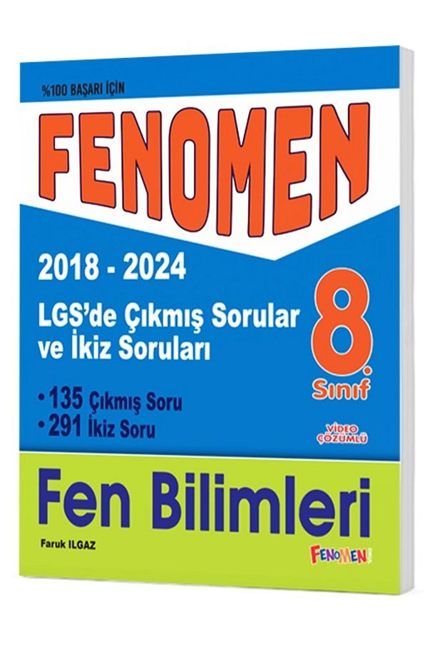Fenomen Okul 2024 8. Sınıf Lgs Fen Bilimleri Çıkmış Soruları Ve Ikiz Soruları - 1