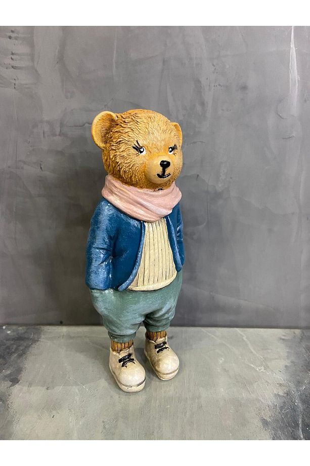 Teddy Bear Koleksiyonu Retro Ayıcık Biblo Model 6 - 5