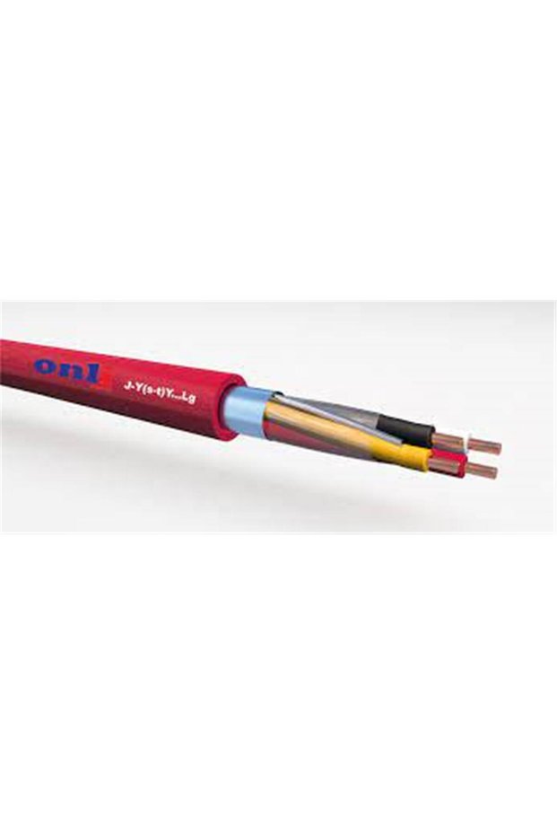 Onli On-108 1X2X0,80Mm J-Y(St)Y...Lg Cca 100 Meters Fire Alarm Cable