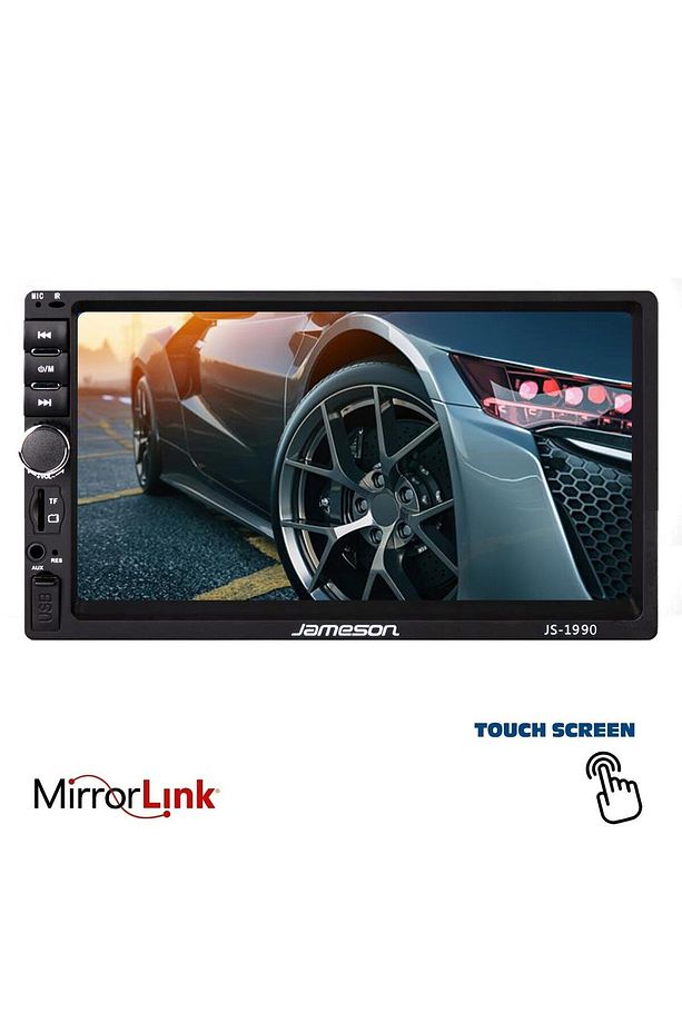 JS-1990 Double Teyp Kameralı 7" 4X55W Mirror Link BT/USB/SD/MP5/AUX/FMTOFAS SERİ - 2