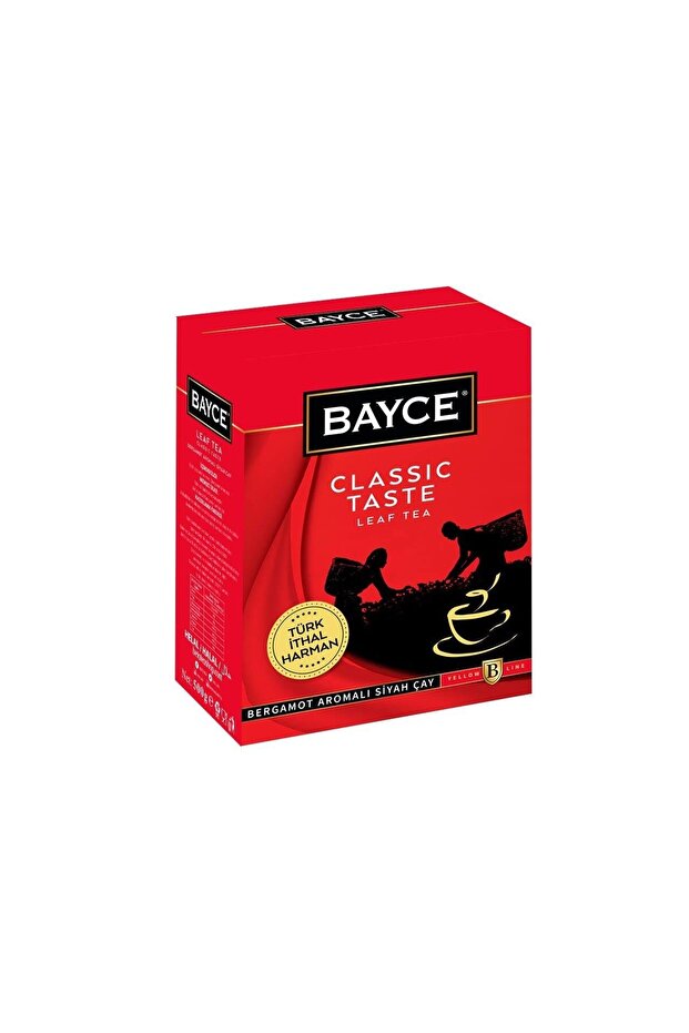 Bayce Leaf Tea Classic Taste 500 gr (EARL GREY - BERGAMOT - TOMURCUK ÇAYI) - 1