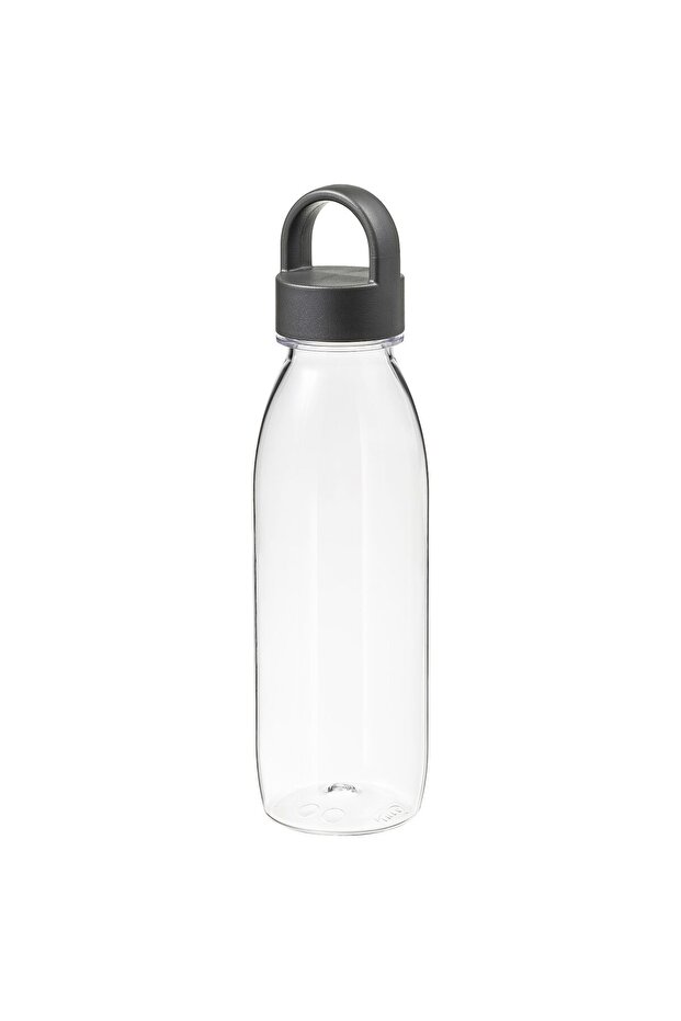 365+ Water bottle, dark grey, 0.5 l
