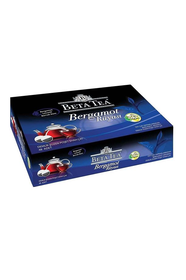 Beta Bergamot Rüyası Demlik Poşet Çay 48 Adet - 1
