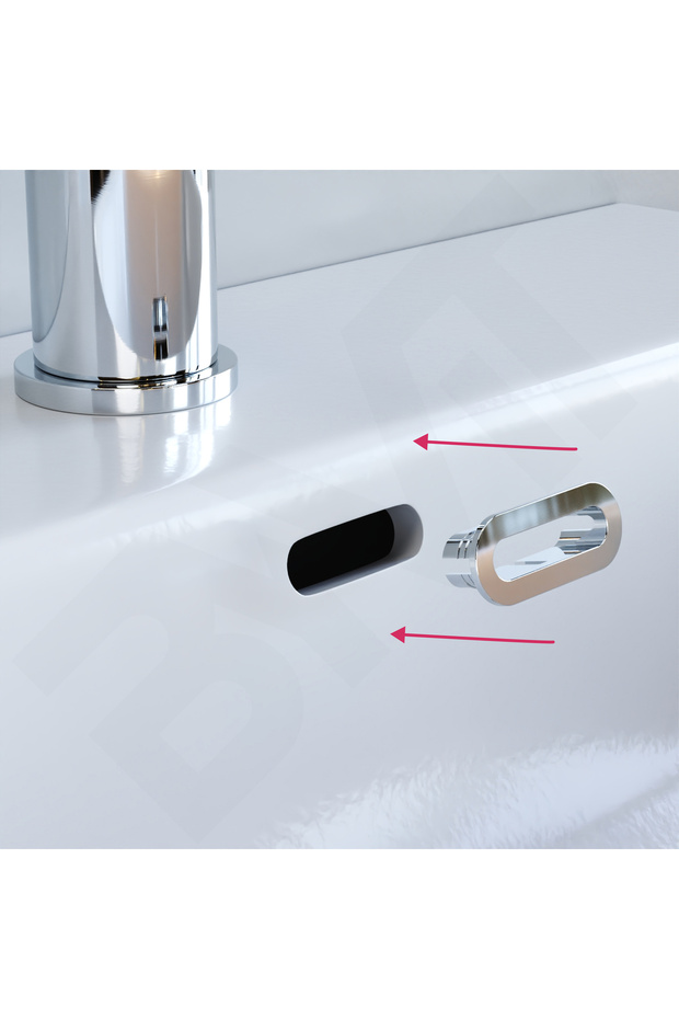 OVAL LAVABO YÜZÜĞÜ 2 ADET - 3