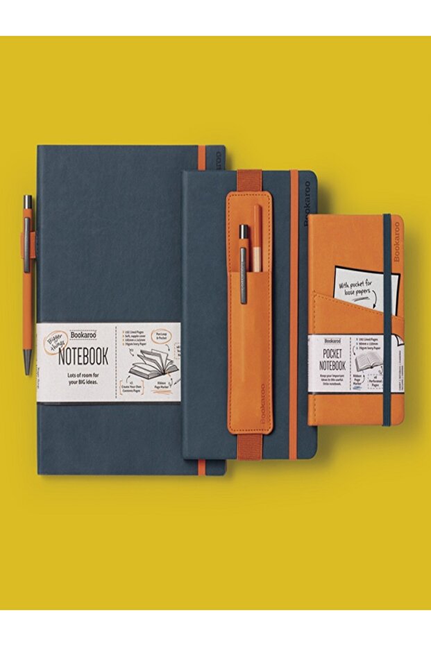 Bookaroo Notebook (A6) Cep Defteri-Orange - 4