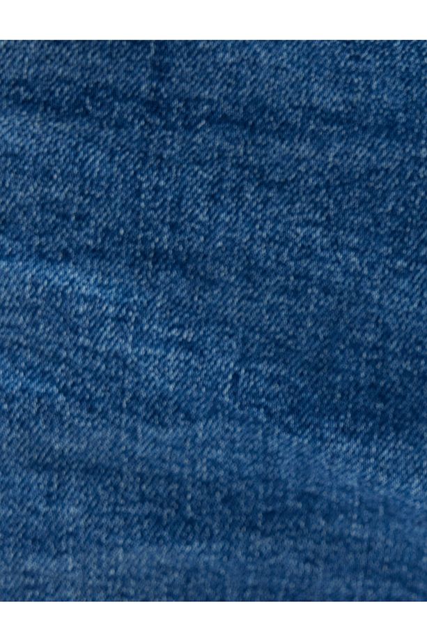 Yeni Sezon Oversize Kot Şort Bermuda Cep Detaylı Pamuklu - 6