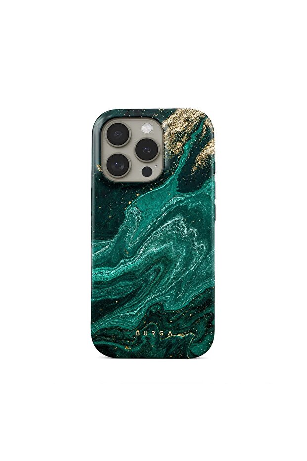 Phone Case Compatible iPhone 16 PRO Hybrid 2-Layer Hard Shell Silicone Protective Case