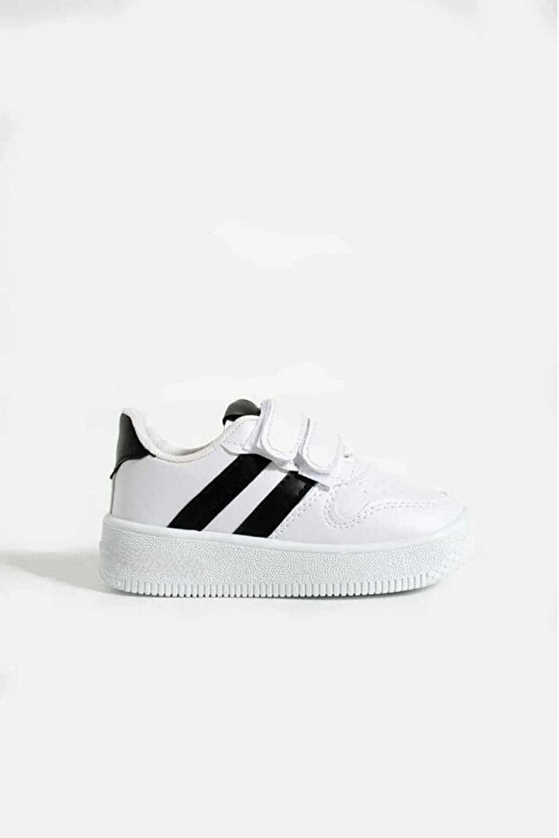 Unisex Children's Elastic and Velcro Comfortable Sneaker Sports Shoes