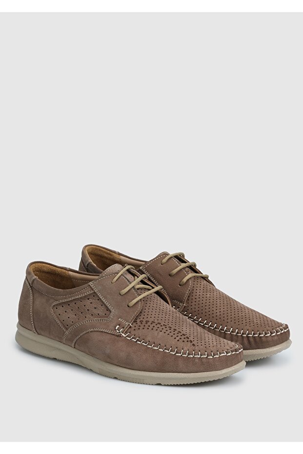 Men's Sand Leather Shoes - 2