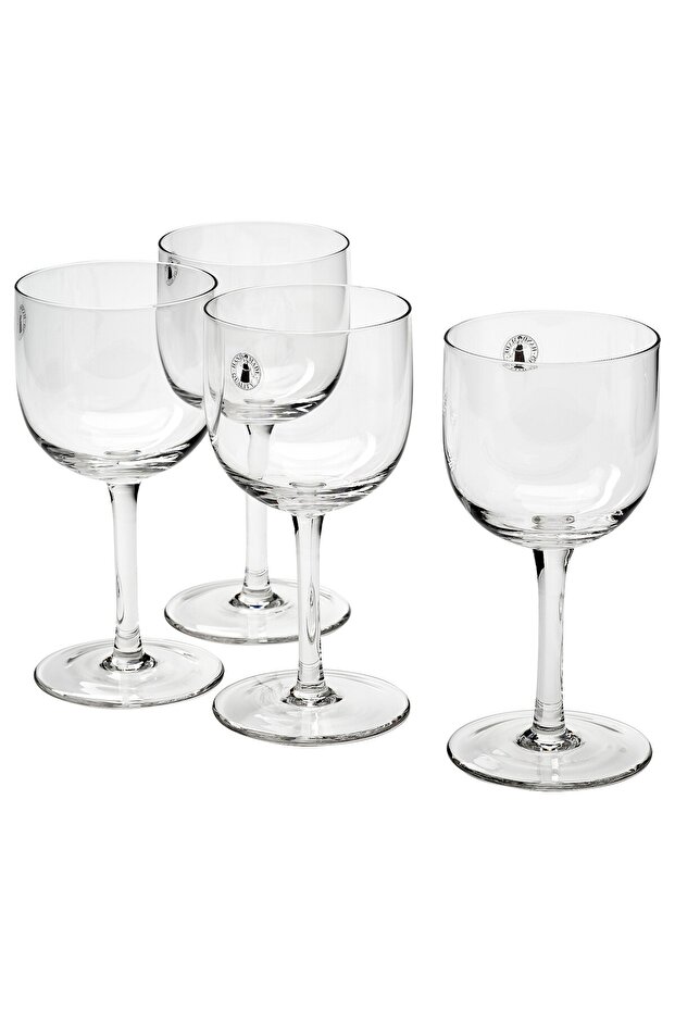 STOCKHOLM 2025 Juice Glasses 32 cl, 4-Pack Mouth-Blown Glass, Elegant Design