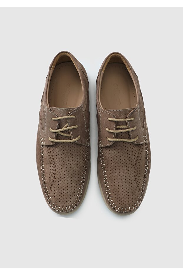 Men's Sand Leather Shoes - 5