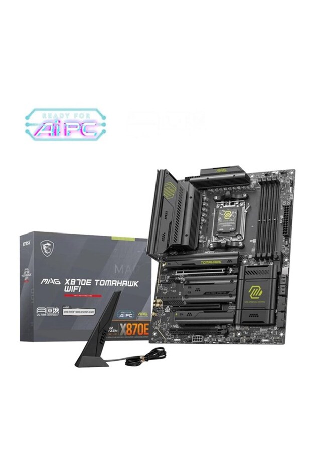 MAG X870E TOMAHAWK WIFI-7 DDR5 HDMI-DP PCIE 5.0 AM5 ATX - 1