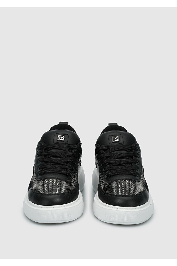 Siyah Kadın Sneaker - 3