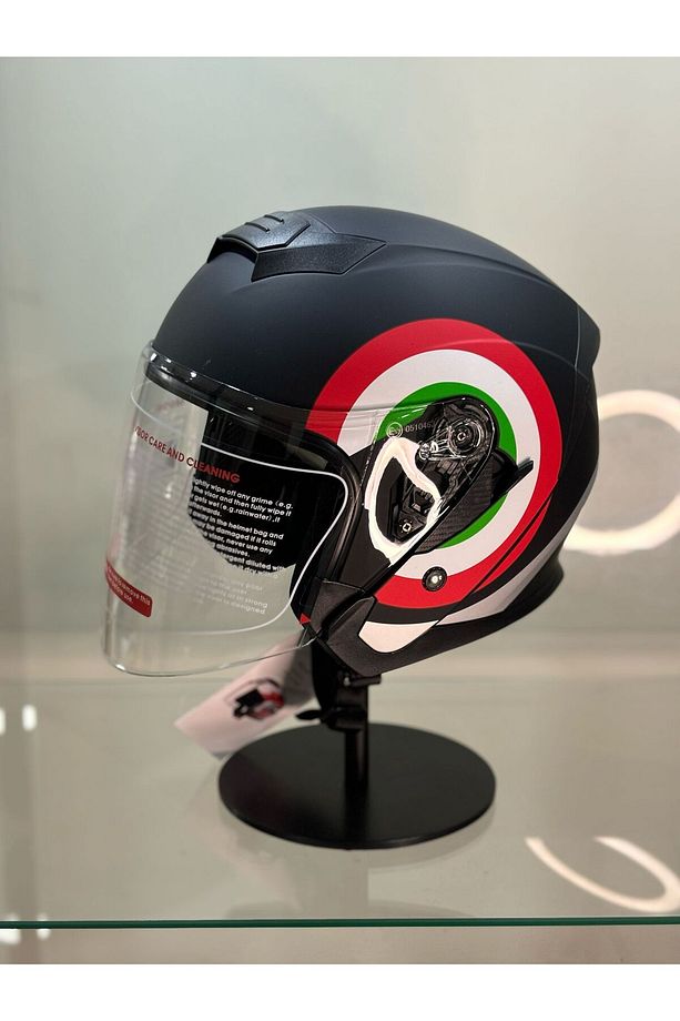 Jk-526 Güneş Gözlüklü Yarım Kask Y1 - 2